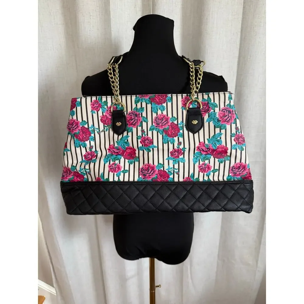 Betsey Johnson Rose Tote Bag